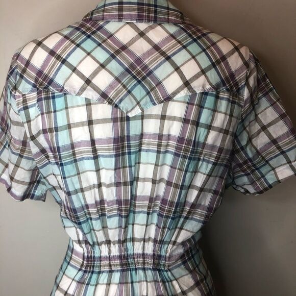 Pennington’s Plaid Button Down shirt Size  XL - Picture 6 of 10